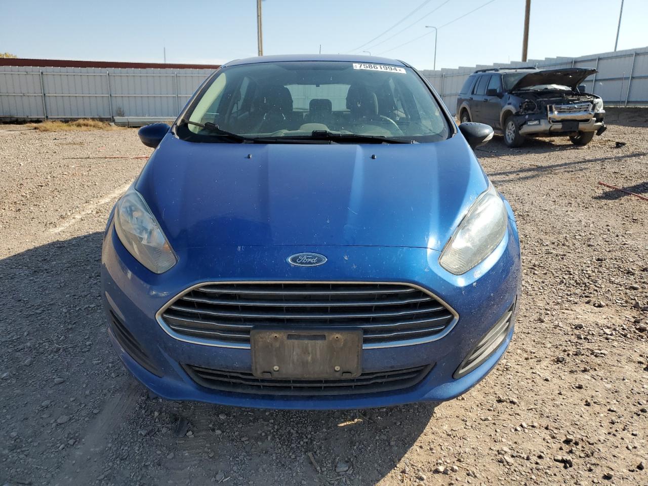 2019 Ford Fiesta VIN 3FADP4EJ9KM158252 Copart auction photo, hail damage thumbnail 5