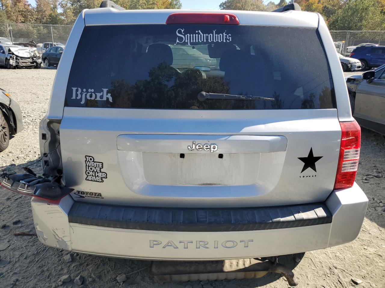 2010 Jeep Liberty (Patriot) VIN 1J4NT1GB0AD625741 Copart auction photo, rear end damage thumbnail 6