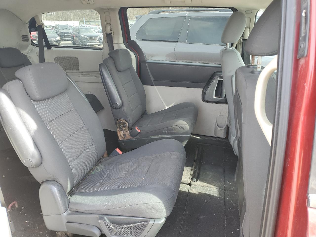 2008 Dodge Caravan VIN 2D8HN54P48R831139 Copart auction photo, front end / rear end damage thumbnail 11