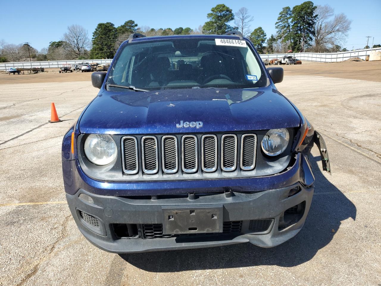 2017 Jeep Renegade VIN ZACCJAAB1HPF90621 Copart auction photo, front end / minor dent/scratches damage thumbnail 5