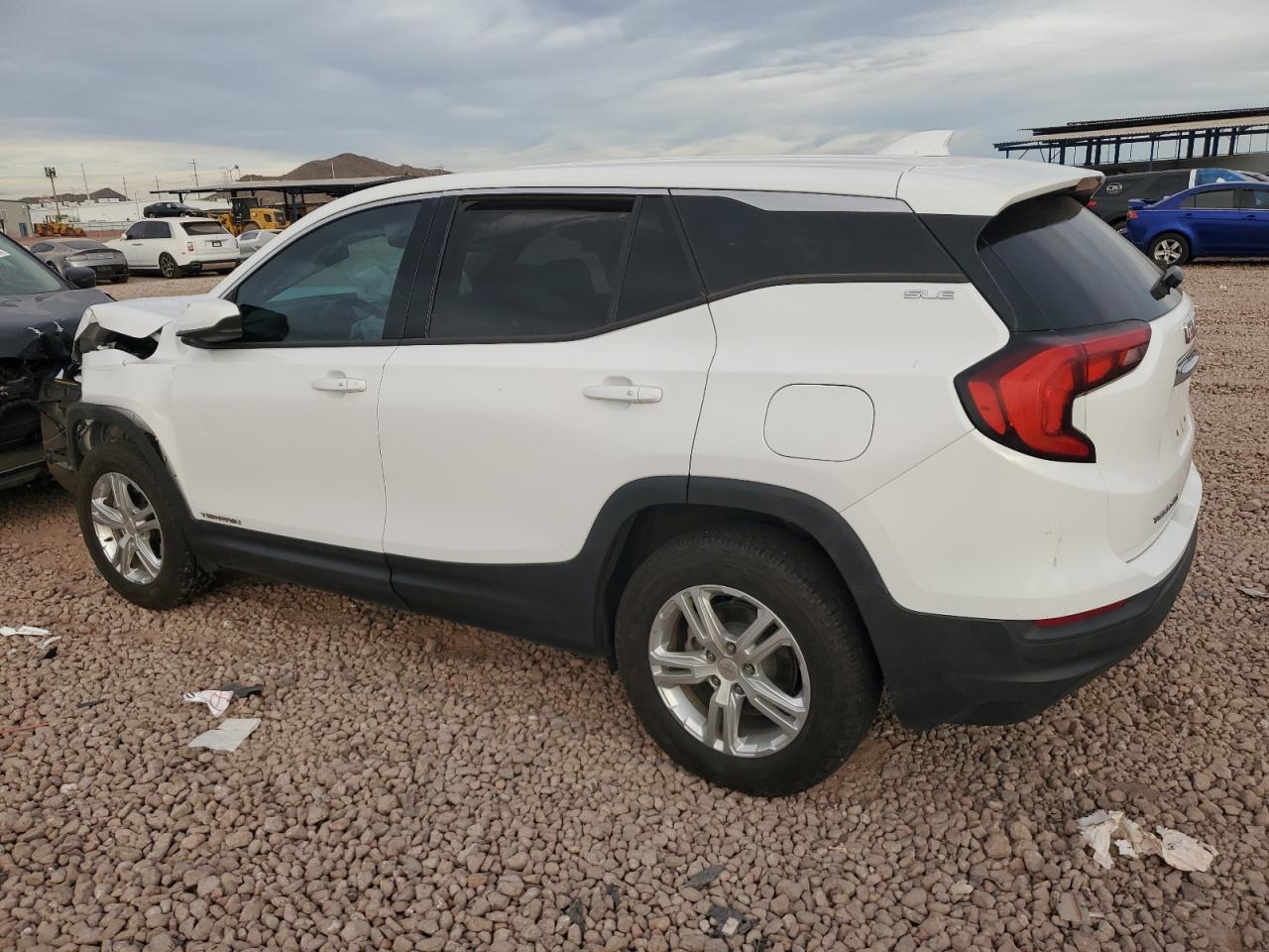 2018 GMC Terrain VIN 3GKALTEV6JL399684 Copart auction photo, front end damage thumbnail 2