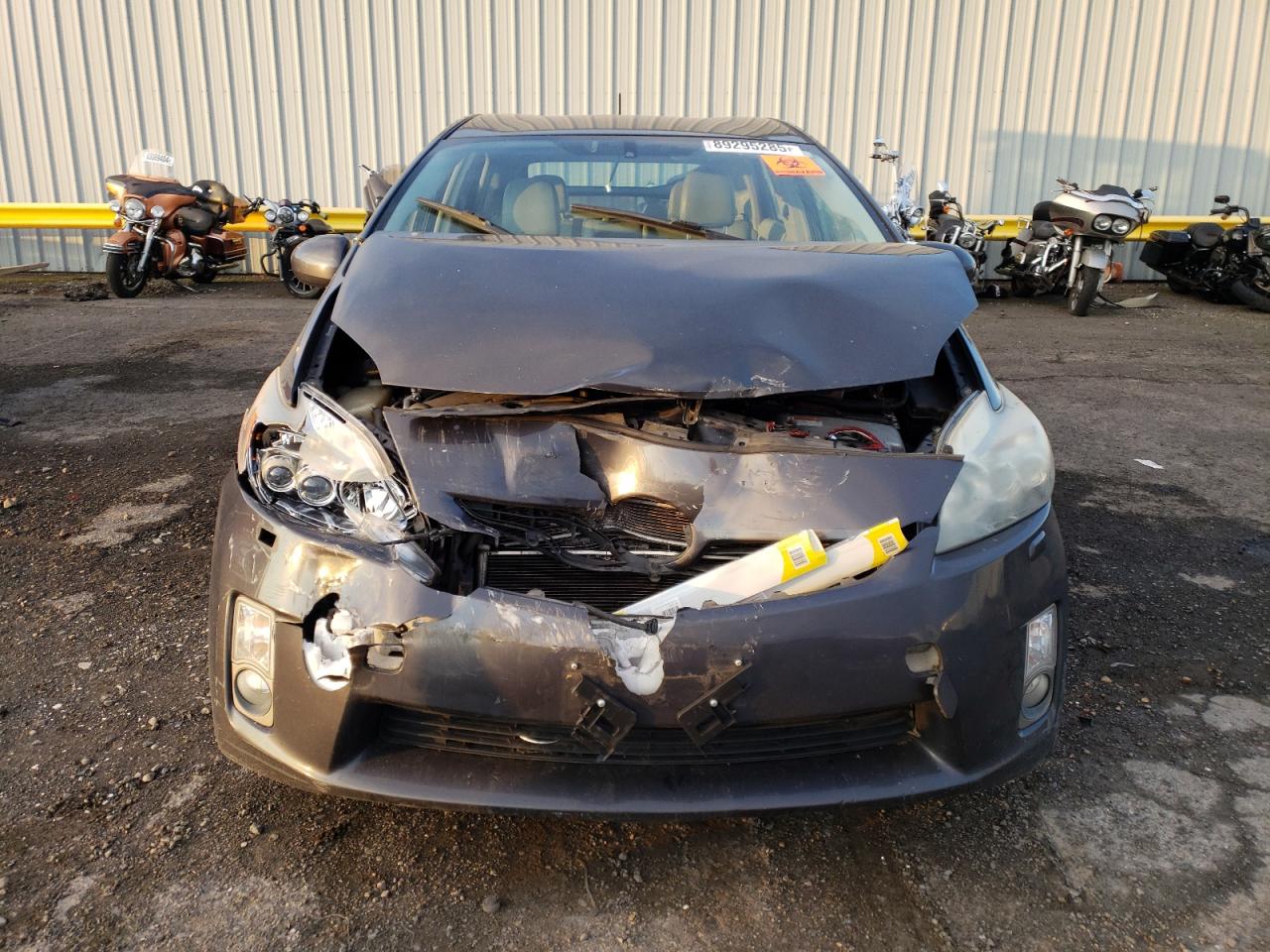 2010 Toyota Prius VIN JTDKN3DU7A0230757 Copart auction photo, front end / rear end damage thumbnail 5