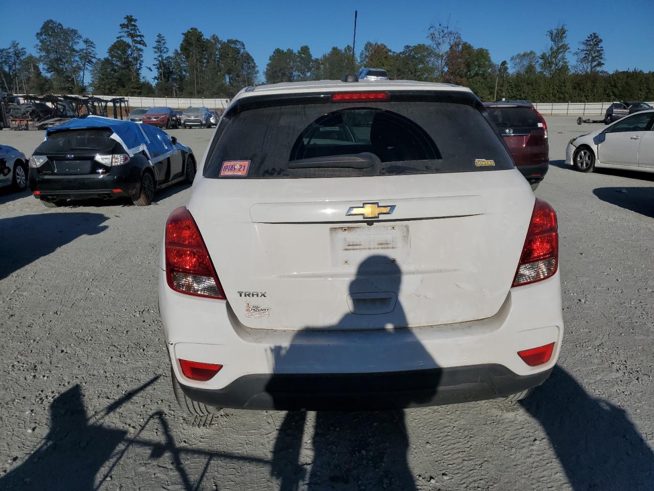 2020 Chevrolet Trax VIN 3GNCJKSB3LL130986 Copart auction photo, front end damage thumbnail 6