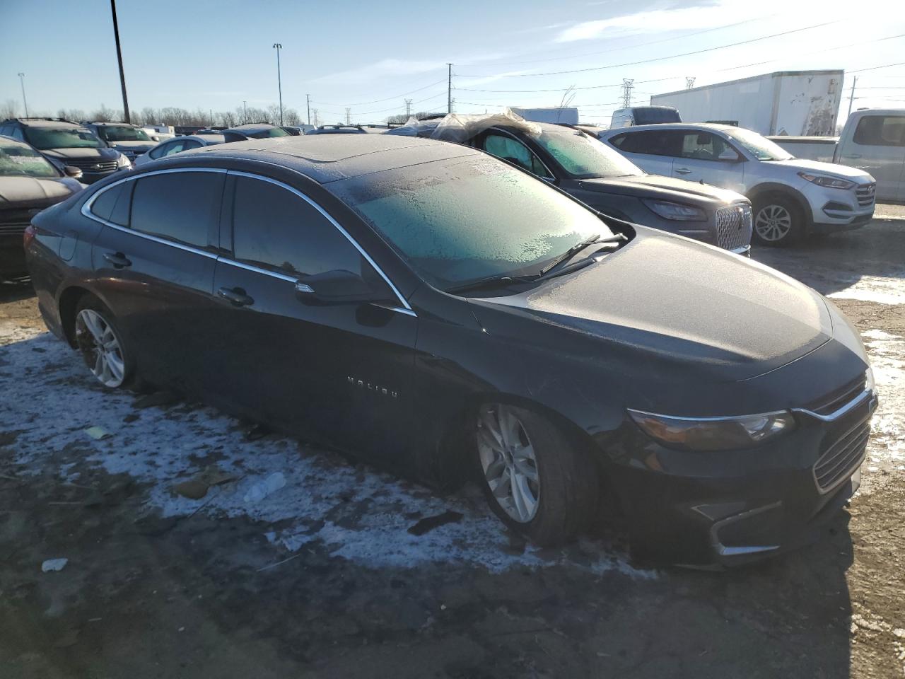 2018 Chevrolet Malibu VIN 1G1ZD5ST4JF169669 Copart auction photo, undercarriage damage thumbnail 4