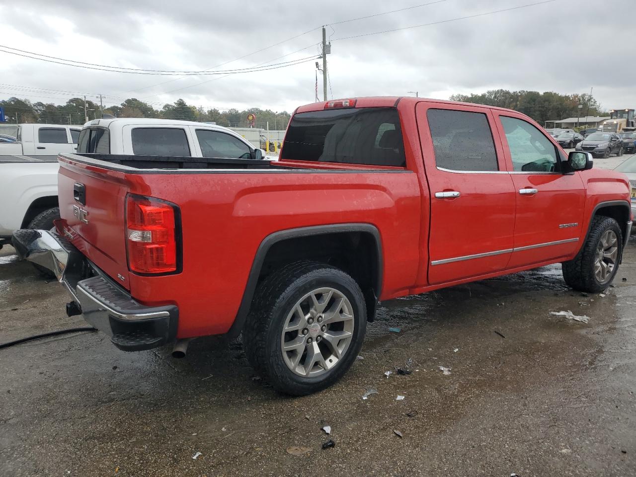 2015 GMC Sierra VIN 3GTP1VEC4FG458771 Copart auction photo, rear end damage thumbnail 3