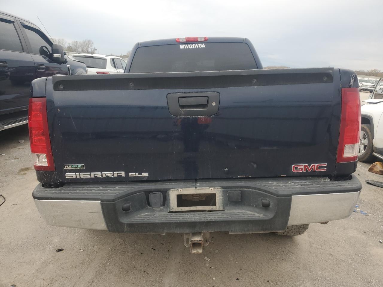 2010 GMC Sierra VIN 1GTSKVE34AZ108766 Copart auction photo, front end / undercarriage damage thumbnail 6