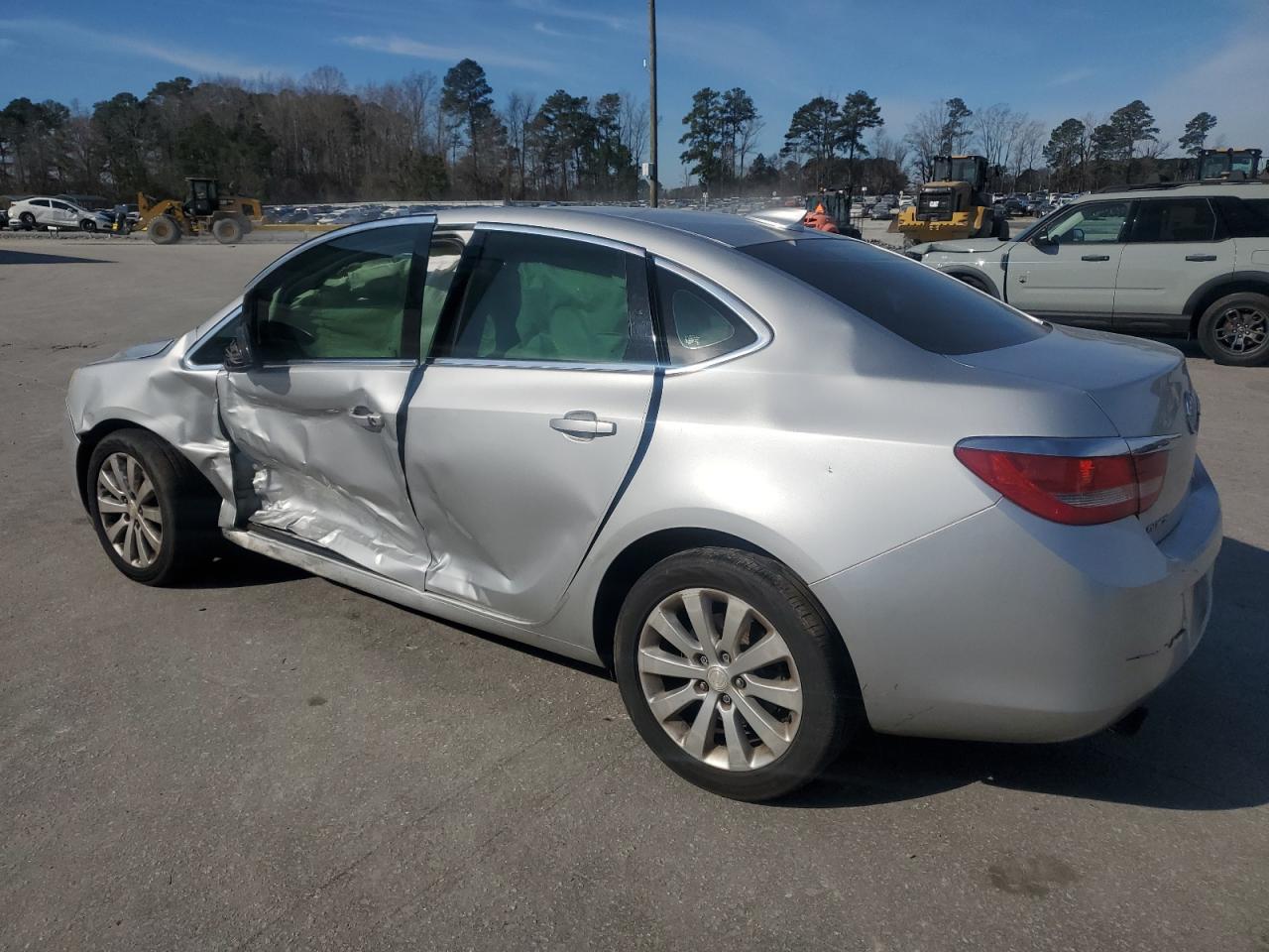 2015 Buick Verano VIN 1G4PP5SK7F4166423 Copart auction photo, side / rear end damage thumbnail 2
