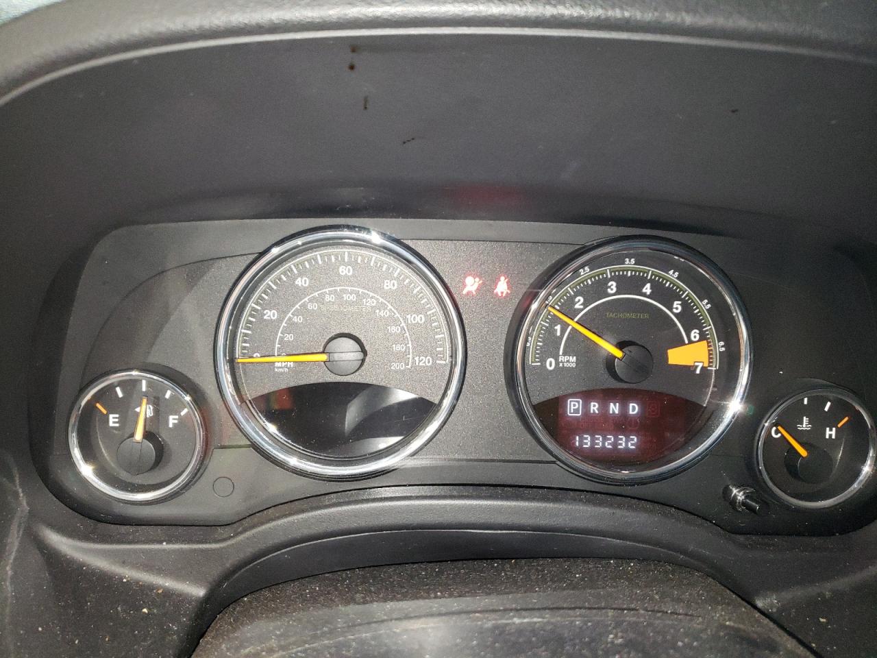 2016 Jeep Compass VIN 1C4NJDEB4GD756745 Copart auction photo, front end / top/roof damage thumbnail 9