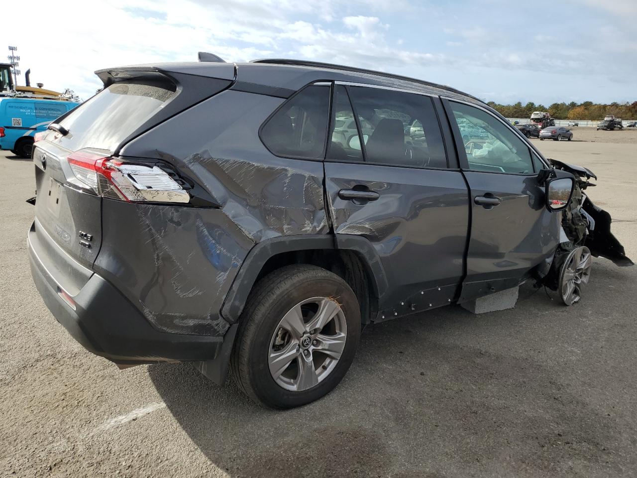2023 Toyota RAV 4 VIN 2T3P1RFV2PW382587 Copart auction photo, rollover damage thumbnail 3