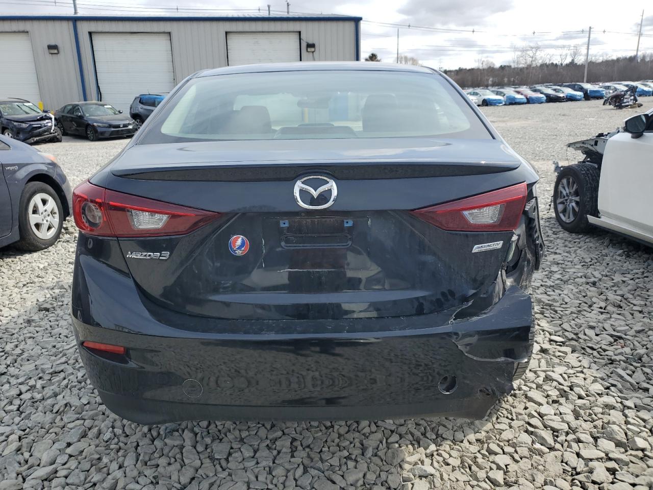 2018 Mazda 3 VIN 3MZBN1V3XJM216503 Copart auction photo, rear end damage thumbnail 6