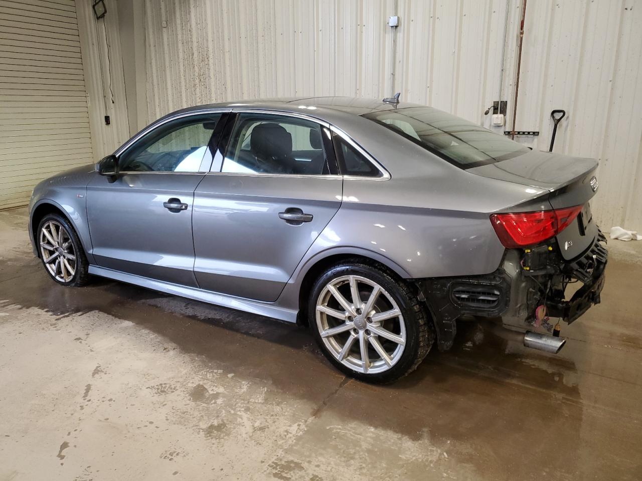 2016 Audi A3 VIN WAUJ8GFF3G1014817 Copart auction photo, rear end / side damage thumbnail 2