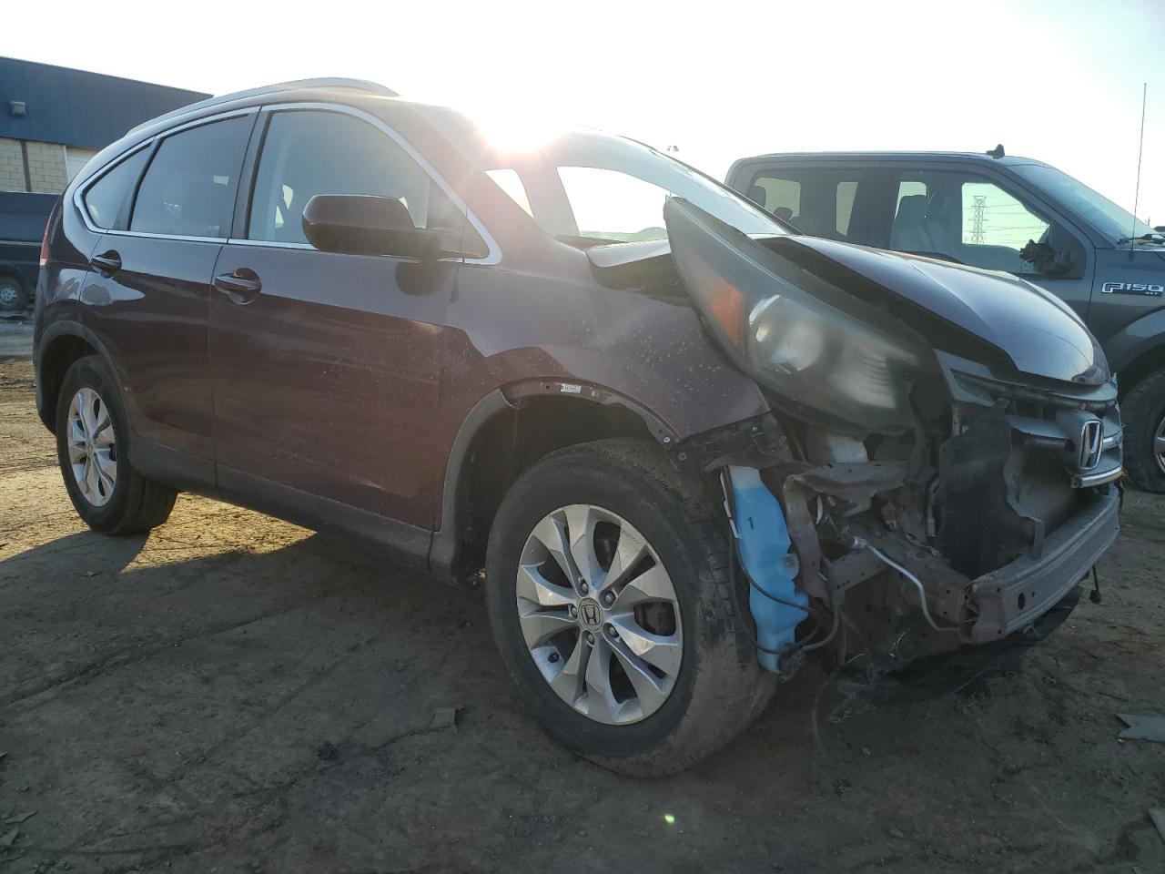 2014 Honda CR-V VIN 5J6RM4H72EL014003 Copart auction photo, front end damage thumbnail 4