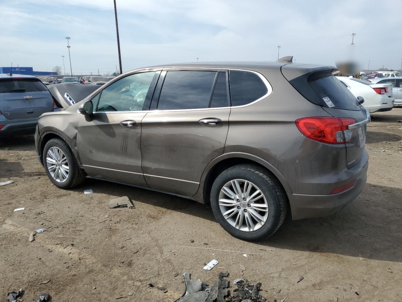 2017 Buick Envision VIN LRBFXASA6HD151137 Copart auction photo, front end damage thumbnail 2
