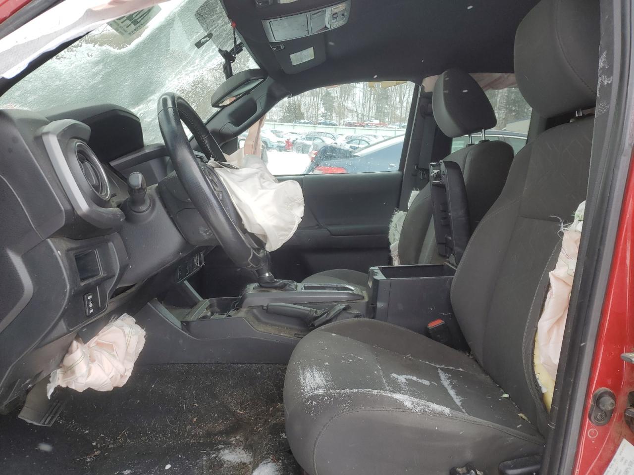 2017 Toyota Tacoma VIN 5TFSZ5AN9HX102535 Copart auction photo, front end / side damage thumbnail 7