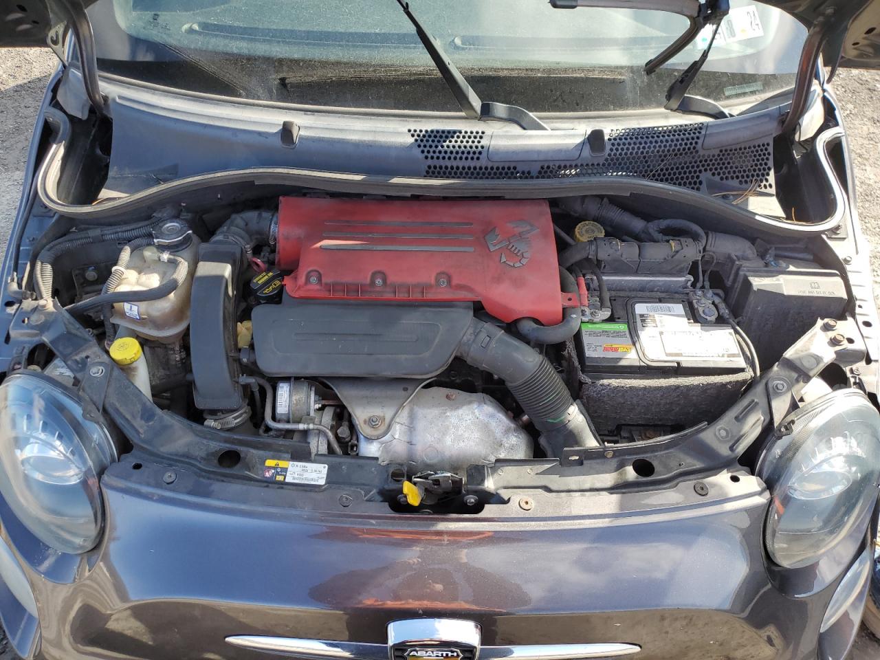 2014 Fiat 500 VIN 3C3CFFFH3ET190967 Copart auction photo, mechanical / rear end damage thumbnail 11