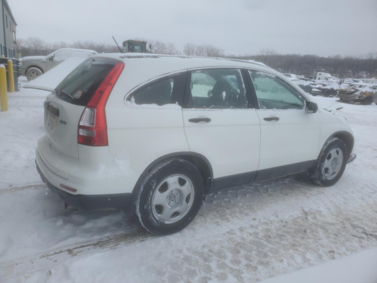 2011 Honda CR-V VIN JHLRE4H37BC035623 Copart auction photo, front end damage thumbnail 3