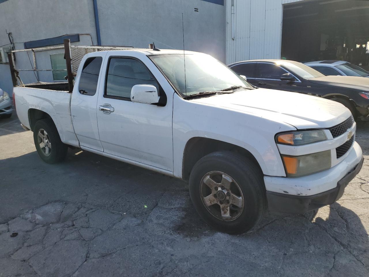 2011 Chevrolet Colorado VIN 1GCESCFEXB8115620 Copart auction photo, rear end / side damage thumbnail 4