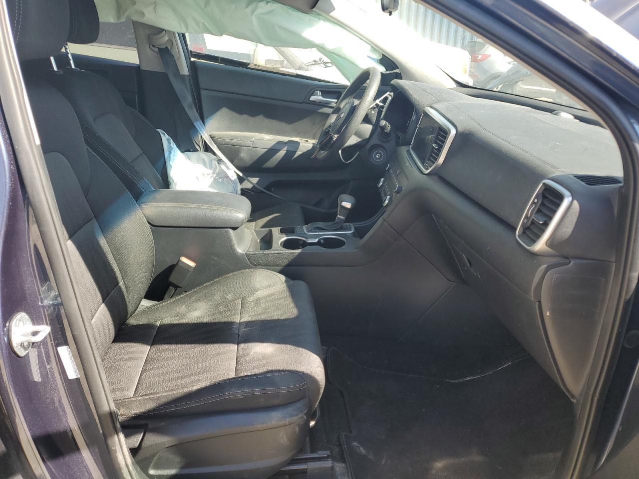 2020 KIA Sportage VIN KNDPMCAC6L7840308 Copart auction photo, side damage thumbnail 7