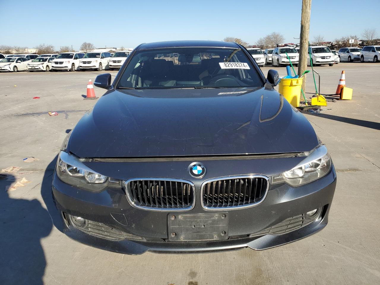 2015 BMW 3er VIN WBA3B1C56FK141069 Copart auction photo, all over damage thumbnail 5