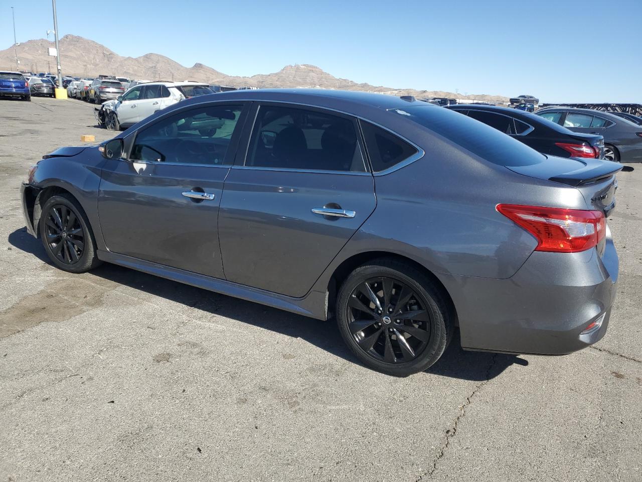 2018 Nissan Sentra VIN 3N1AB7AP6JY320159 Copart auction photo, front end damage thumbnail 2