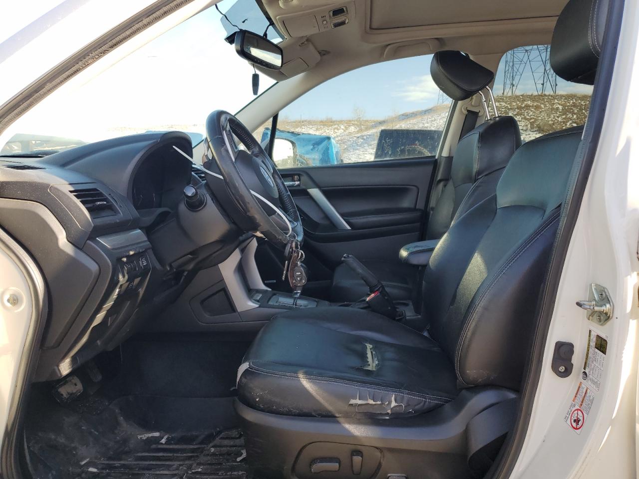 2014 Subaru Forester VIN JF2SJGMC7EH552429 Copart auction photo, front end / rear end damage thumbnail 7