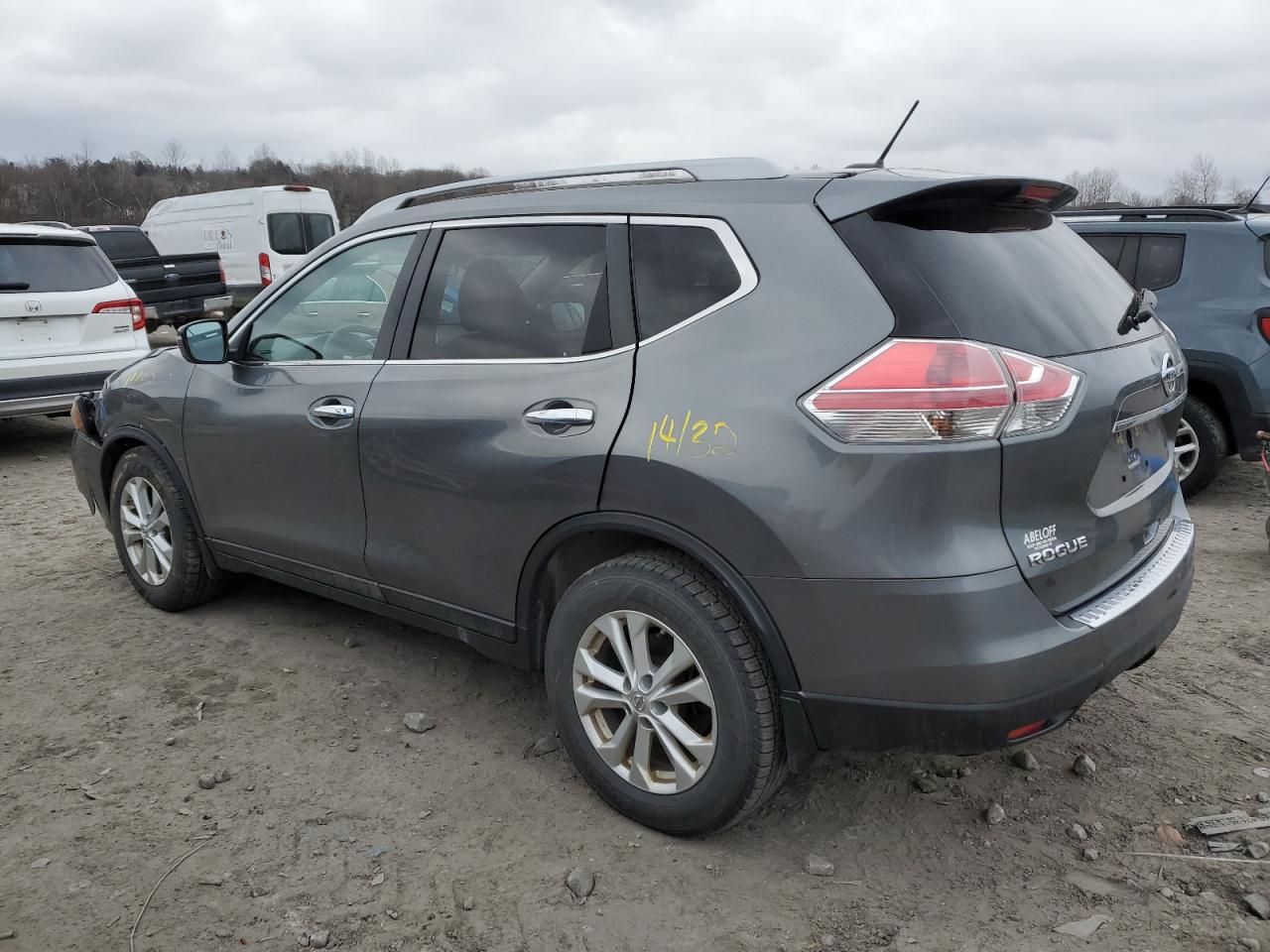 2014 Nissan Rogue VIN 5N1AT2MV8EC794728 Copart auction photo, front end damage thumbnail 2