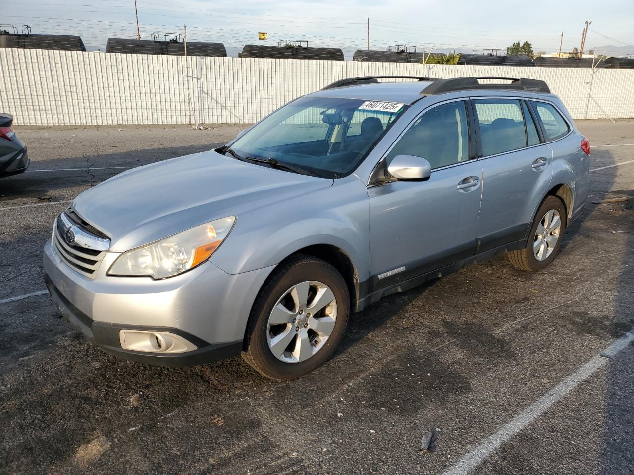 2012 Subaru Outback VIN 4S4BRBAC5C3264607