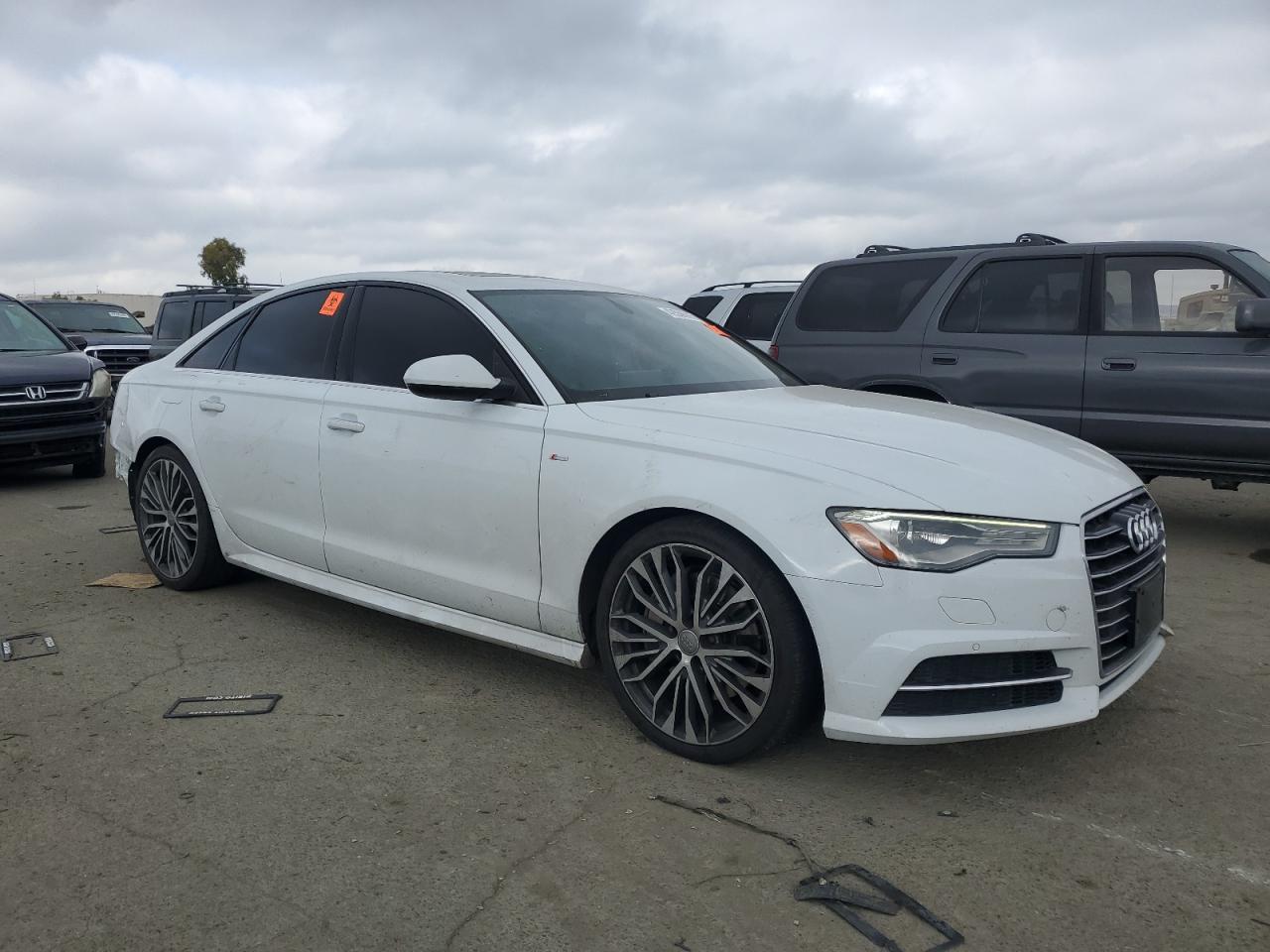 2016 Audi A6 VIN WAUDFAFC9GN083428 Copart auction photo, rear end damage thumbnail 4