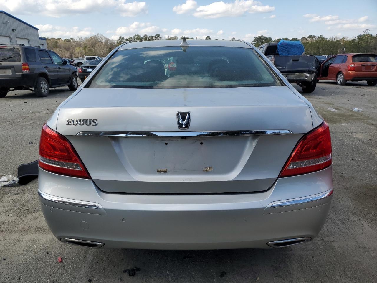2011 Hyundai Equus VIN KMHGH4JF6BU029267 Copart auction photo, front end damage thumbnail 6