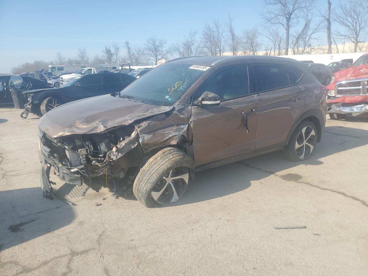 2016 Hyundai Tucson VIN KM8J33A26GU248927