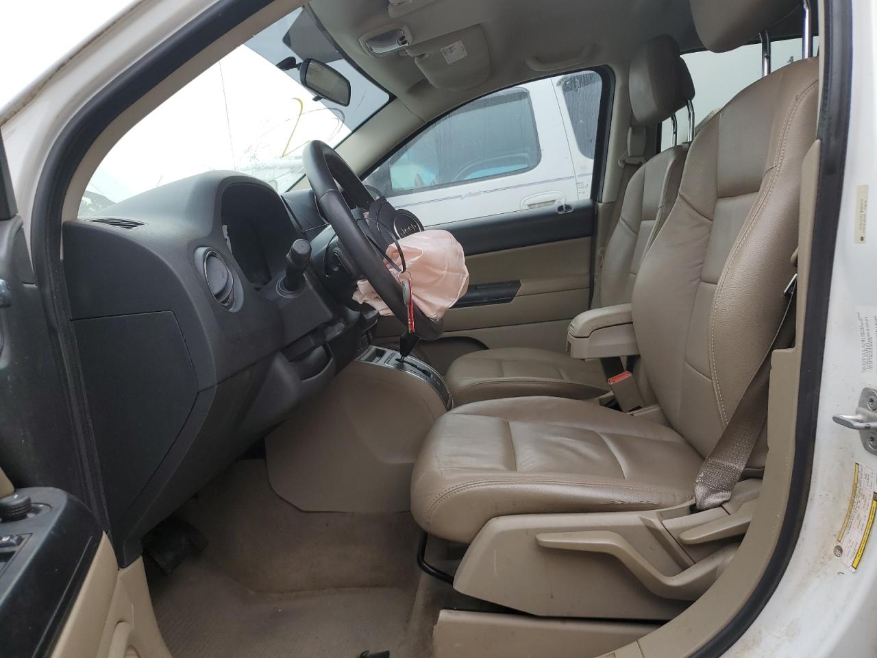 2012 Jeep Compass VIN 1C4NJCEA2CD666392 Copart auction photo, front end damage thumbnail 7