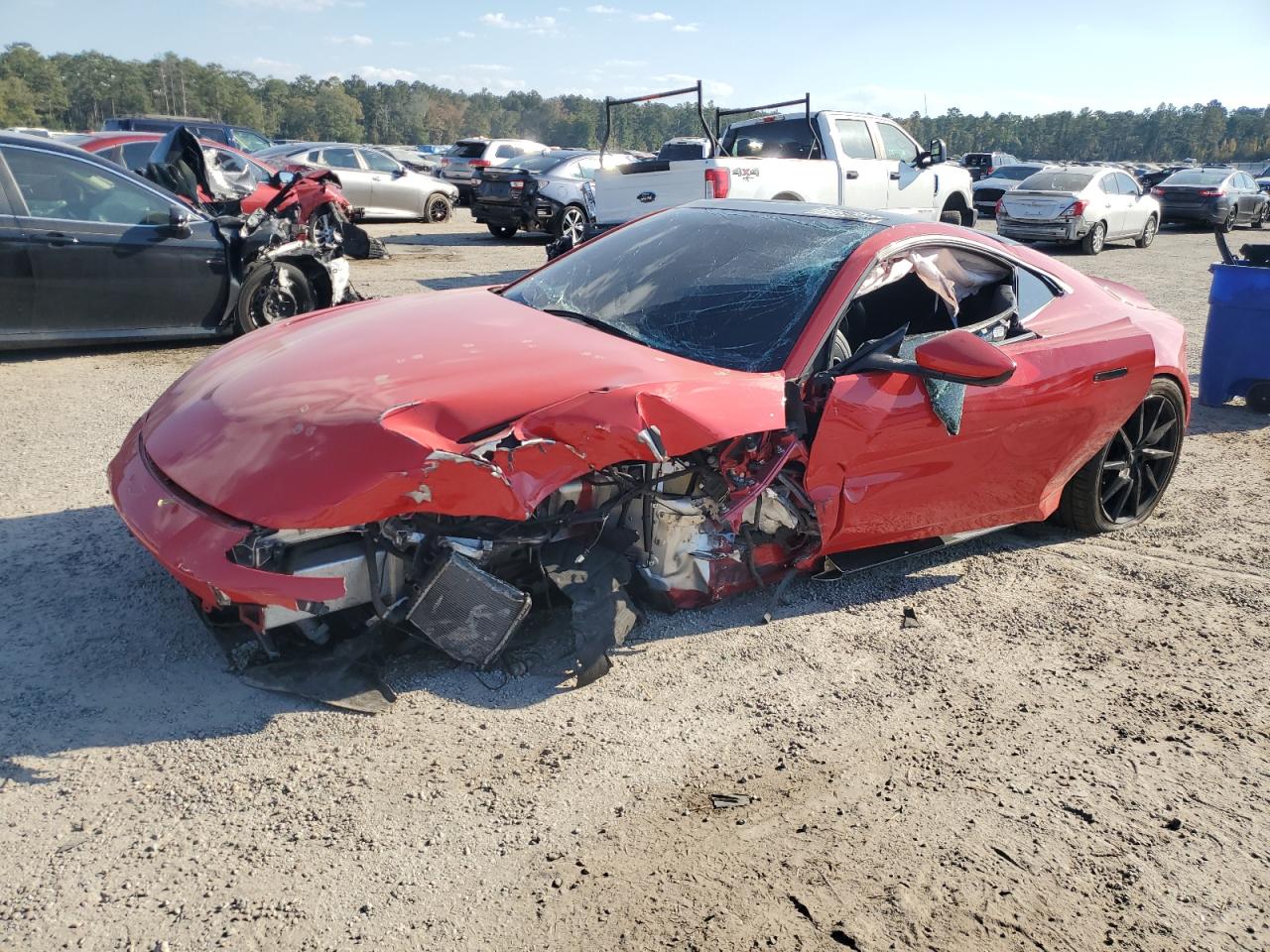 2020 Aston Martin Vantage VIN SCFSMGAWXLGN03122 - Copart auction photo