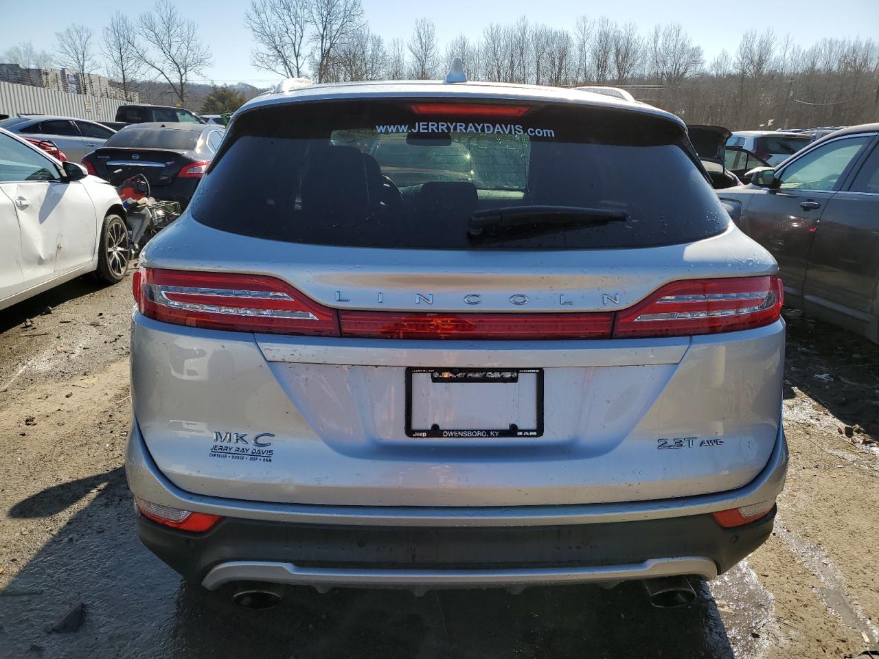 2018 Lincoln MKC VIN 5LMTJ3DH5JUL01572 Copart auction photo, front end / rear end damage thumbnail 6