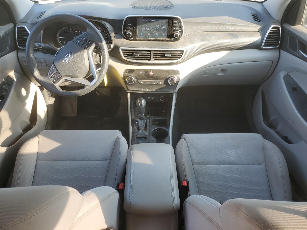 2019 Hyundai Tucson VIN KM8J23A44KU942271 Copart auction photo, front end / rear end damage thumbnail 8