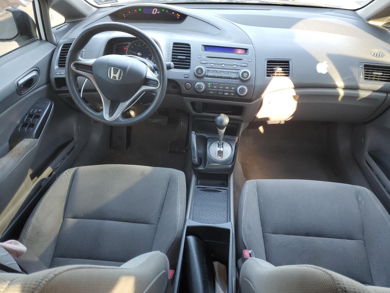 2009 Honda Civic VIN 2HGFA16349H353298 Copart auction photo, side damage thumbnail 8