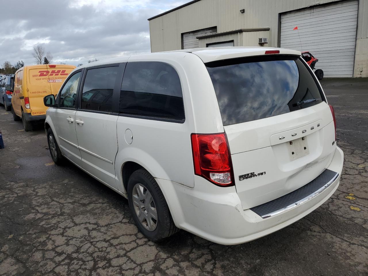 2012 Dodge Caravan VIN 2C4RDGBG1CR204329 Copart auction photo, rear end damage thumbnail 2
