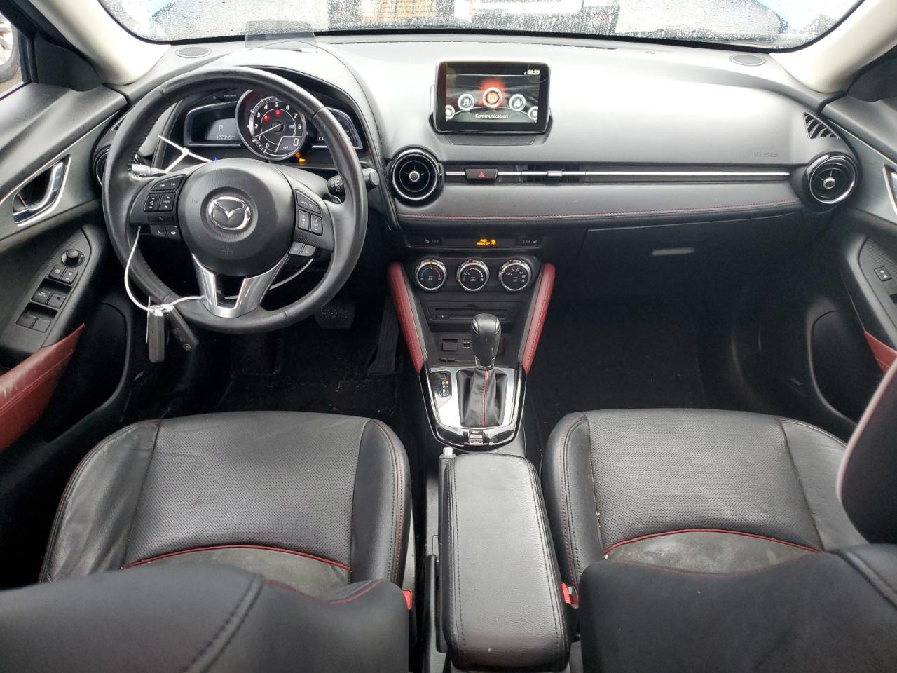 2017 Mazda CX-3 VIN JM1DKFD77H0178893 Copart auction photo, side / rear end damage thumbnail 8