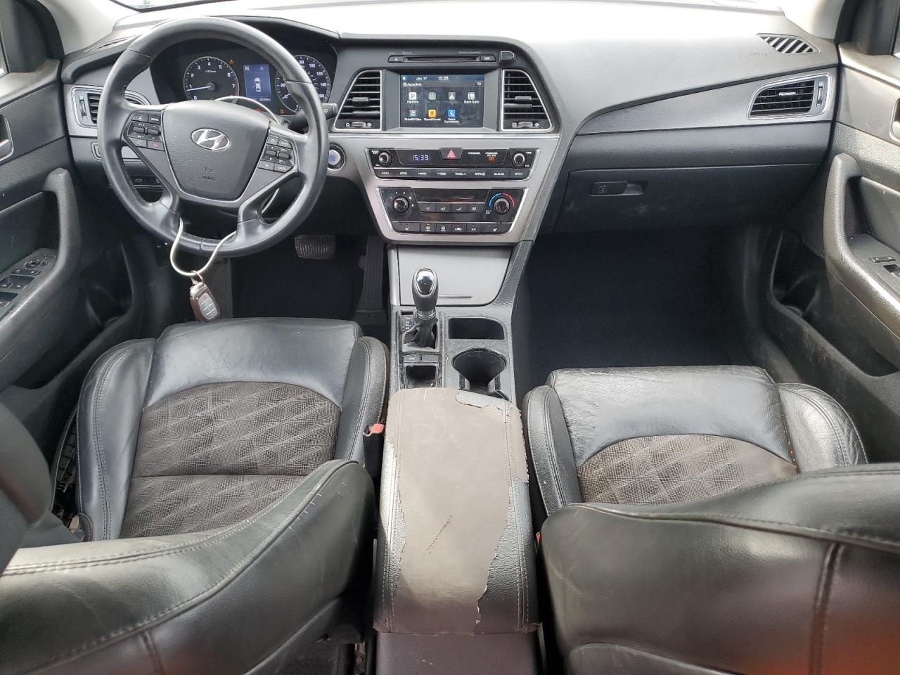 2017 Hyundai Sonata VIN 5NPE34AF2HH510467 Copart auction photo, front end damage thumbnail 8