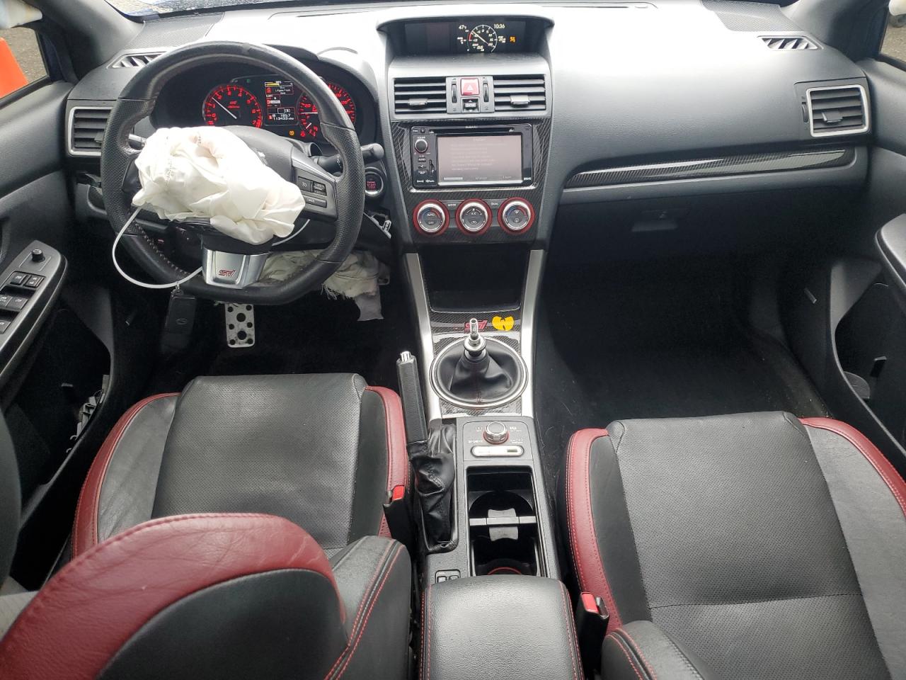 2015 Subaru WRX VIN JF1VA2U65F9836992 Copart auction photo, front end damage thumbnail 8