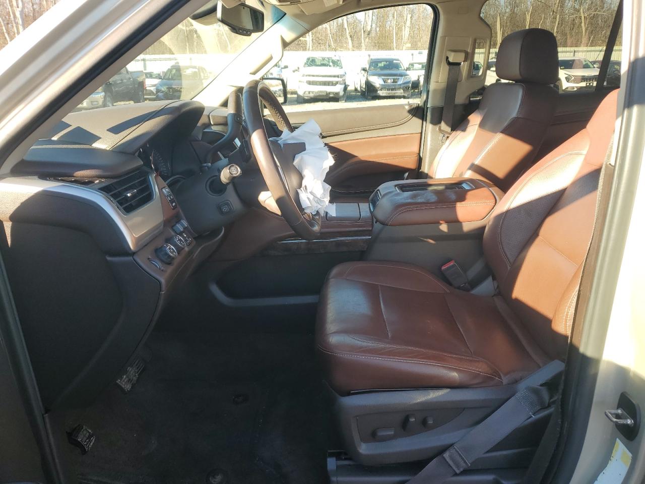 2015 Chevrolet Tahoe VIN 1GNSKCKC5FR129665 Copart auction photo, front end damage thumbnail 7