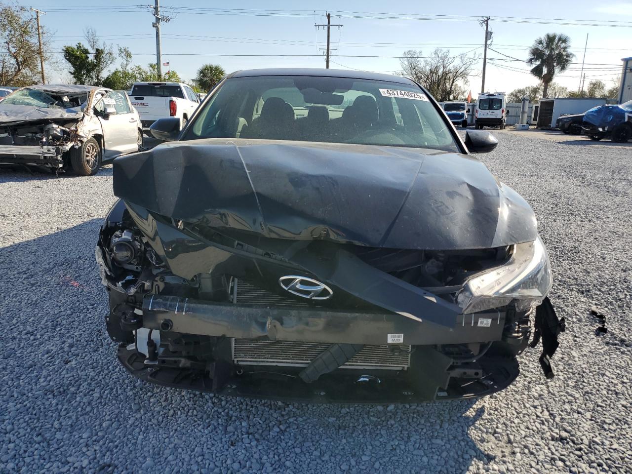 2023 Hyundai Elantra VIN KMHLL4AG2PU583533 Copart auction photo, front end damage thumbnail 5
