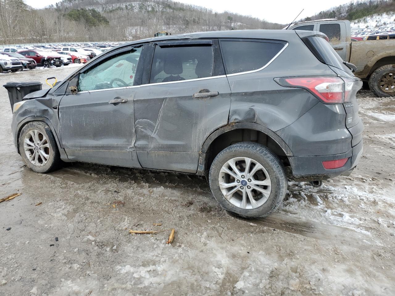 2017 Ford Escape VIN 1FMCU9GD2HUB47483 Copart auction photo, rollover / undercarriage damage thumbnail 2
