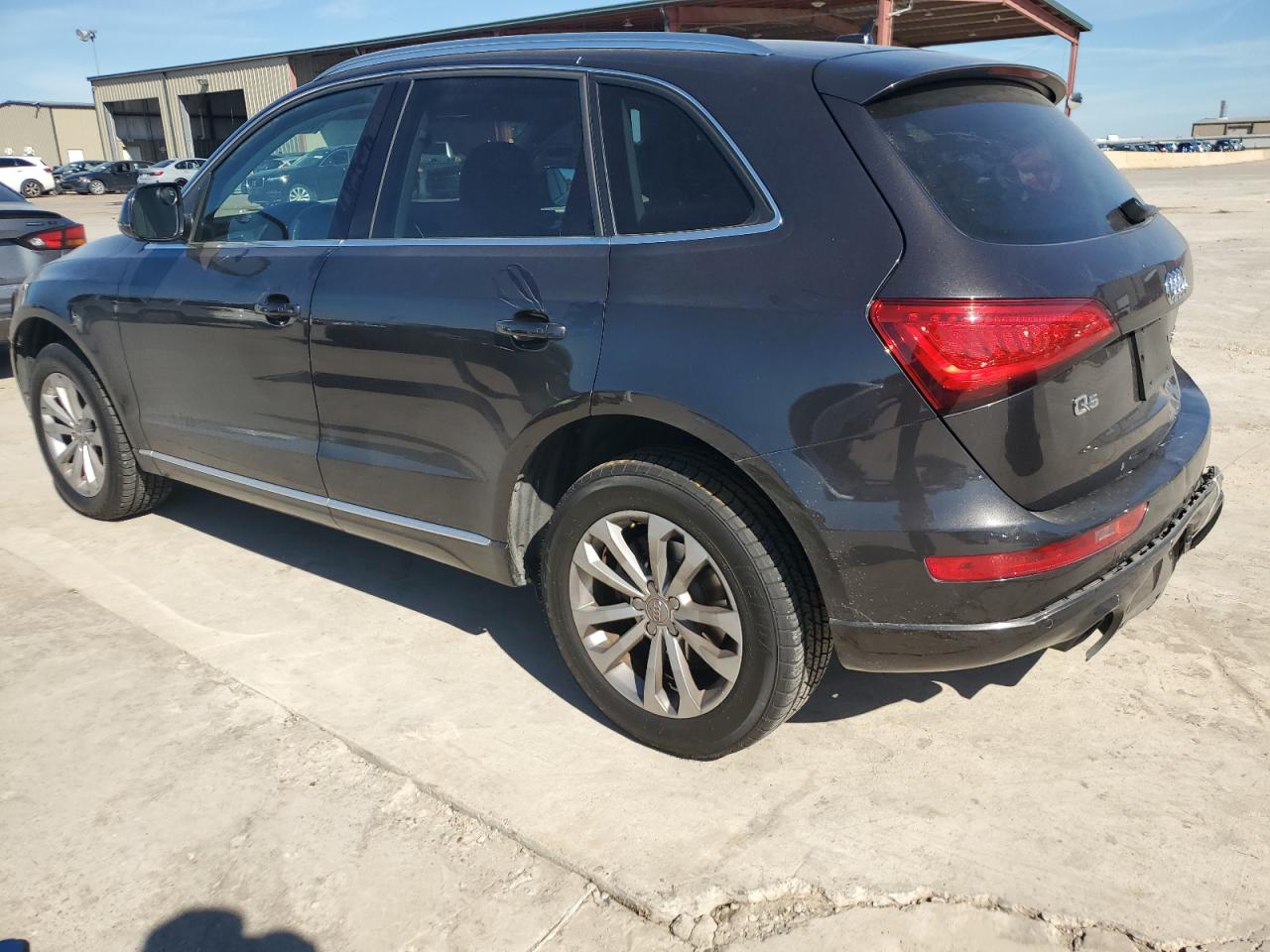 2014 Audi Q5 VIN WA1LFAFP9EA063602 Copart auction photo, rear end / front end damage thumbnail 2