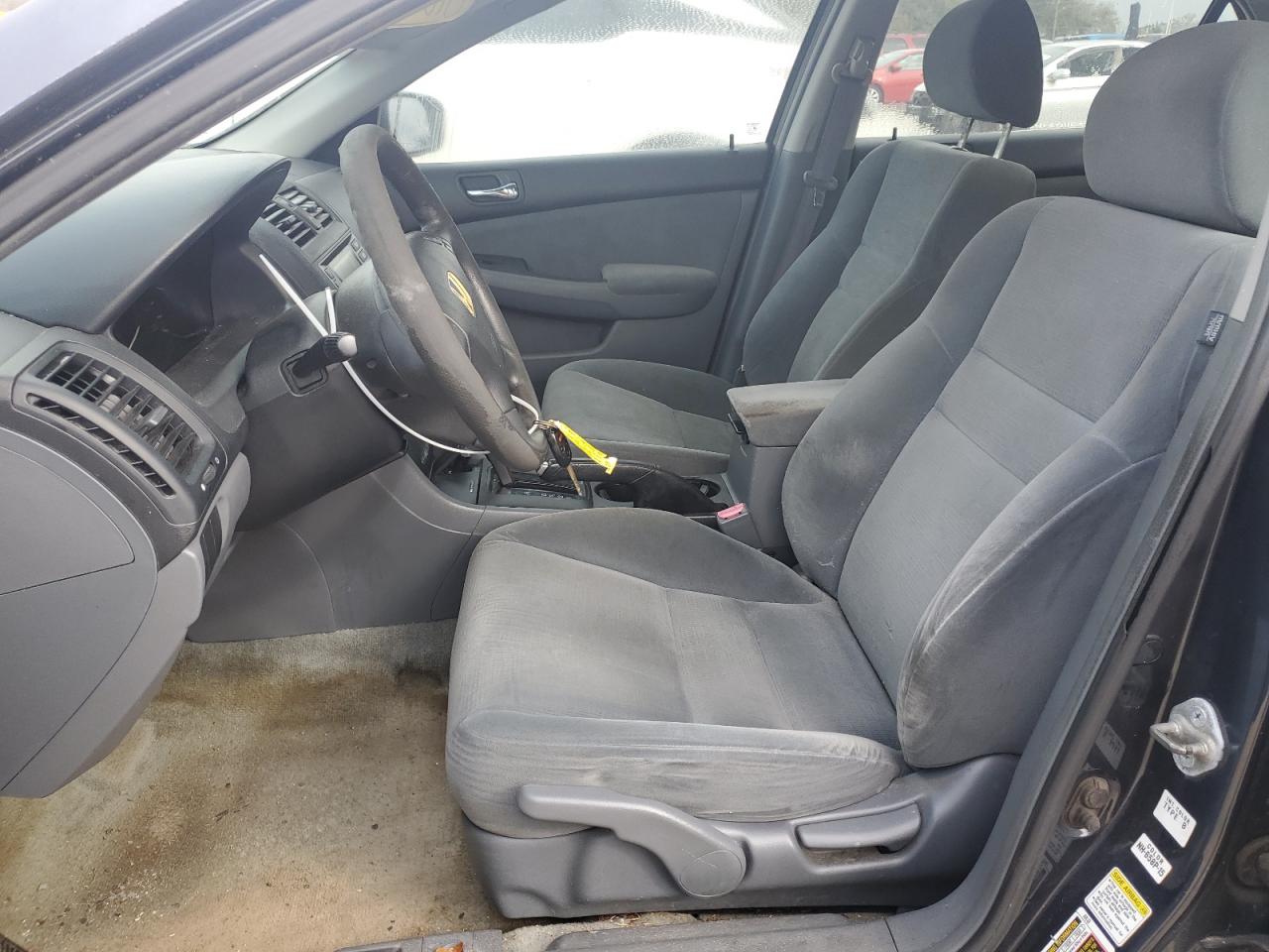 2007 Honda Accord VIN 3HGCM56427G702062 Copart auction photo, side damage thumbnail 7