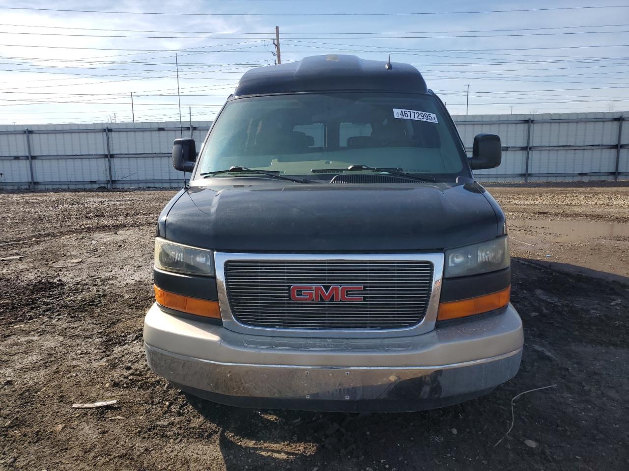 2011 GMC Savana VIN 1GDS7DC48B1172487 Copart auction photo, side damage thumbnail 5