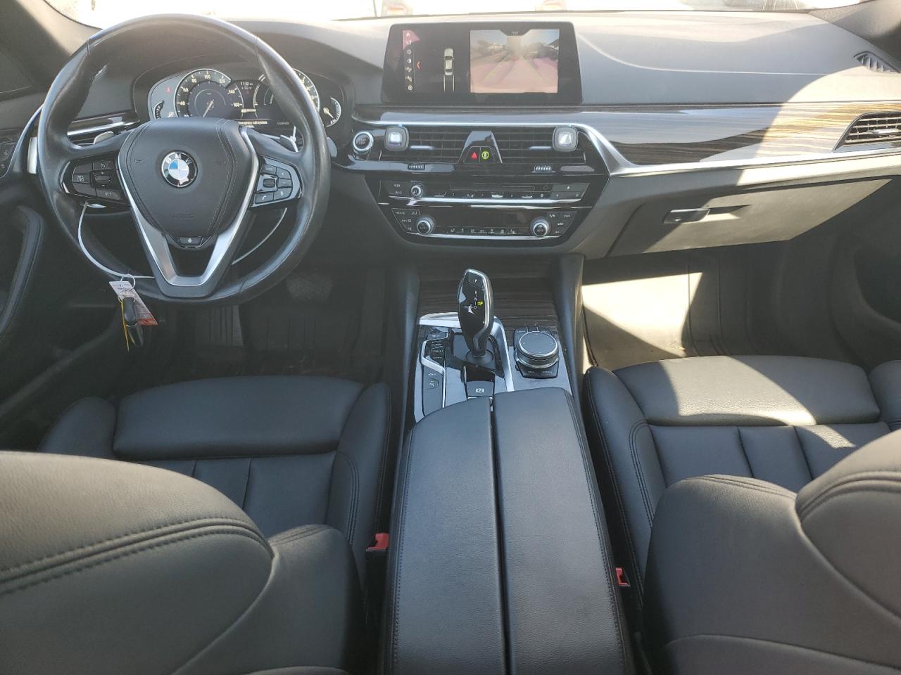2018 BMW 5er VIN WBAJB1C59JB085662 Copart auction photo, rear end / front end damage thumbnail 8