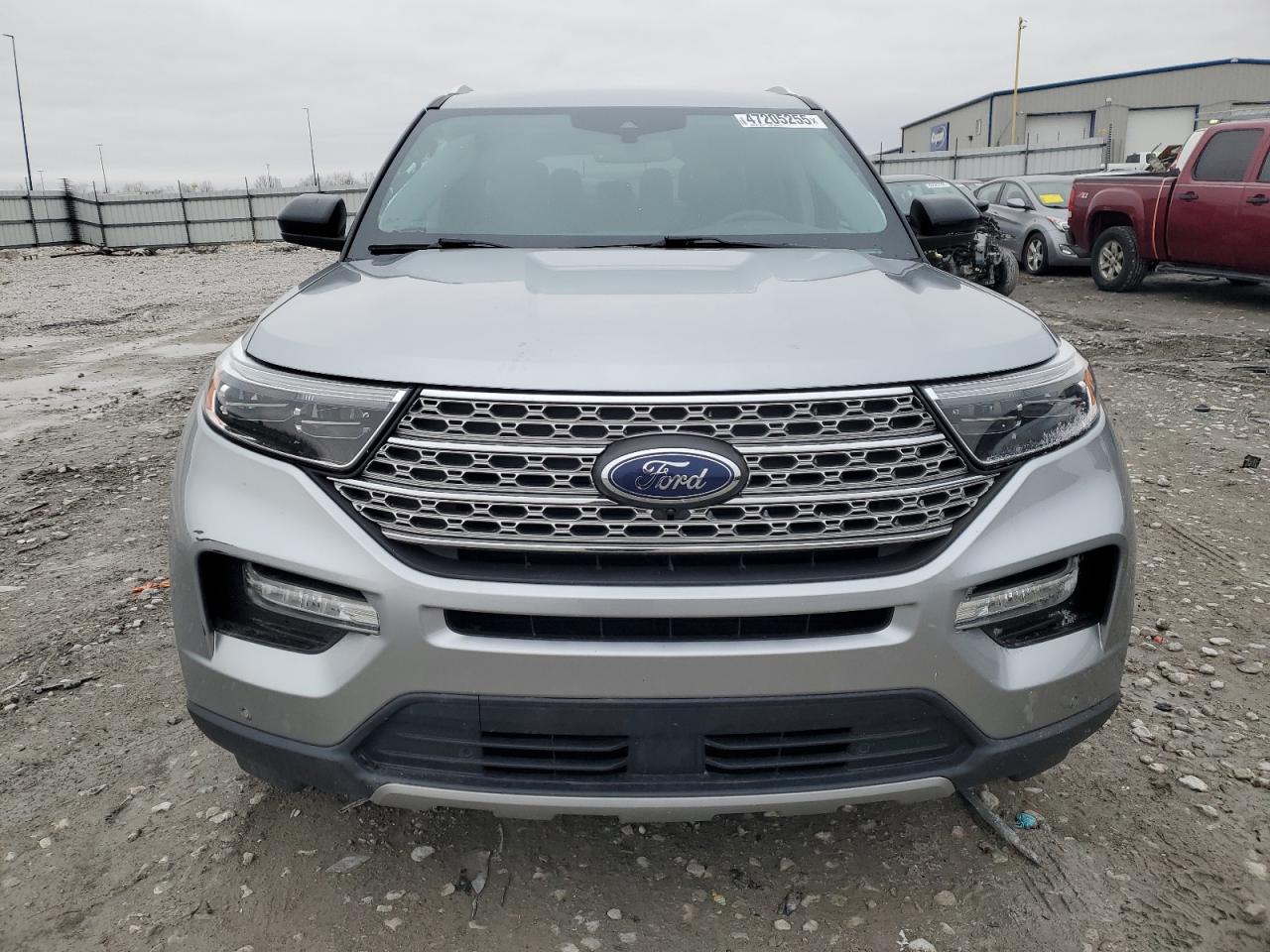2022 Ford Explorer VIN 1FMSK8FH0NGA52706 Copart auction photo, side damage thumbnail 5