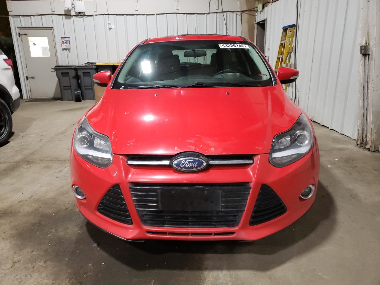 2012 Ford Focus VIN 1FAHP3M23CL167943 Copart auction photo, top/roof / all over damage thumbnail 5
