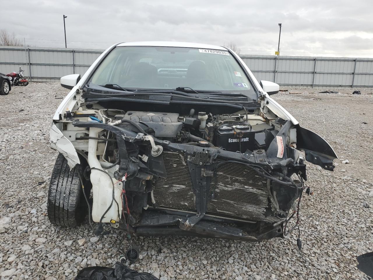 2007 Nissan Sentra VIN 3N1AB61E17L667302 Copart auction photo, front end damage thumbnail 5