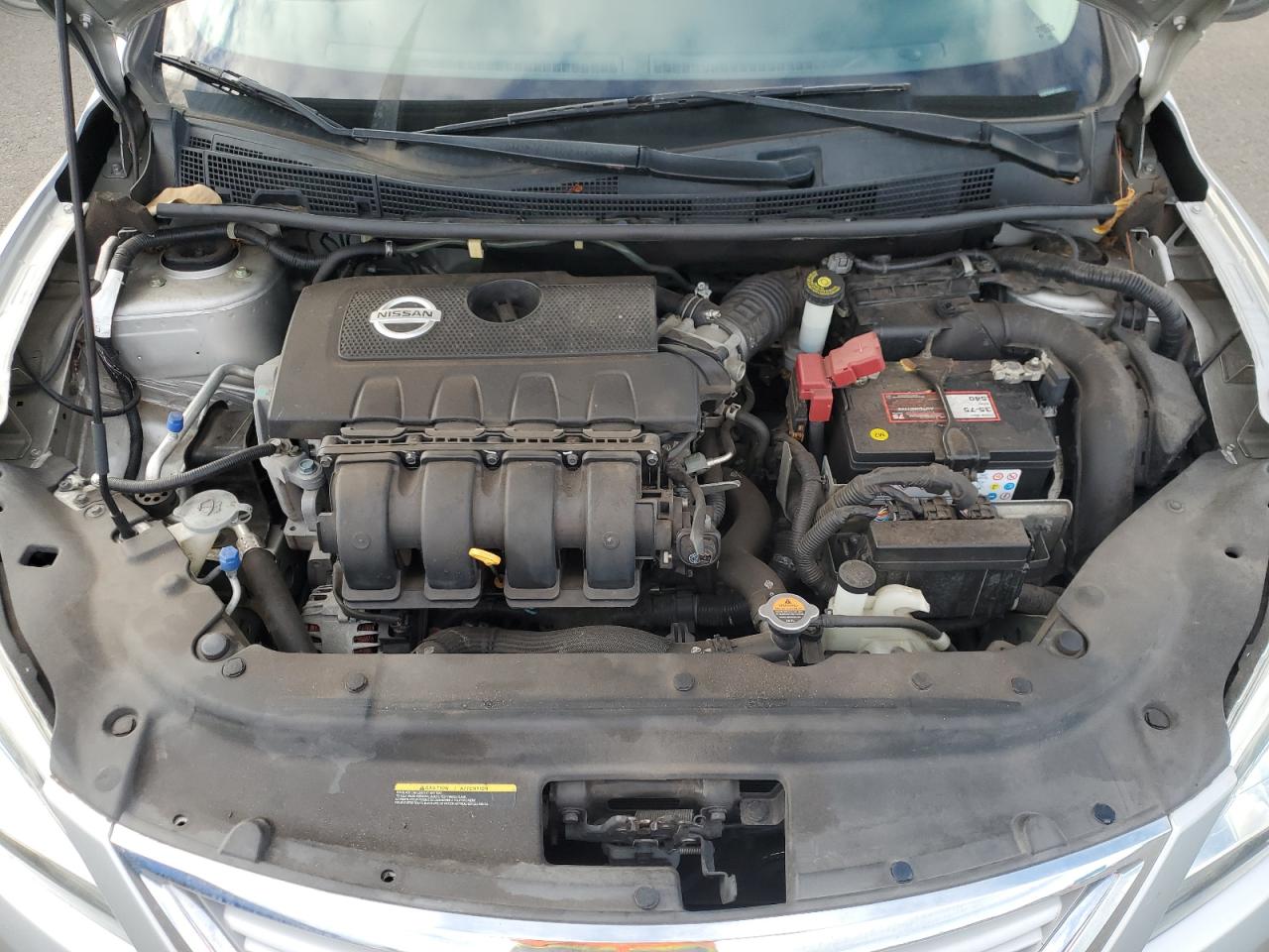 2015 Nissan Sentra VIN 3N1AB7AP9FY286709 Copart auction photo, rear end damage thumbnail 11